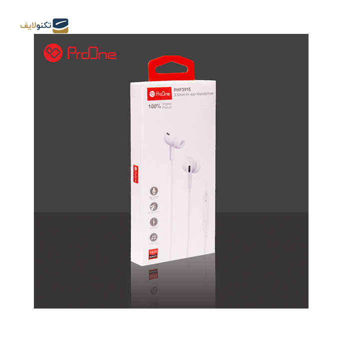  هندزفری با سیم پرووان مدل PHF3915 - Handsfree ProOne PHF3915