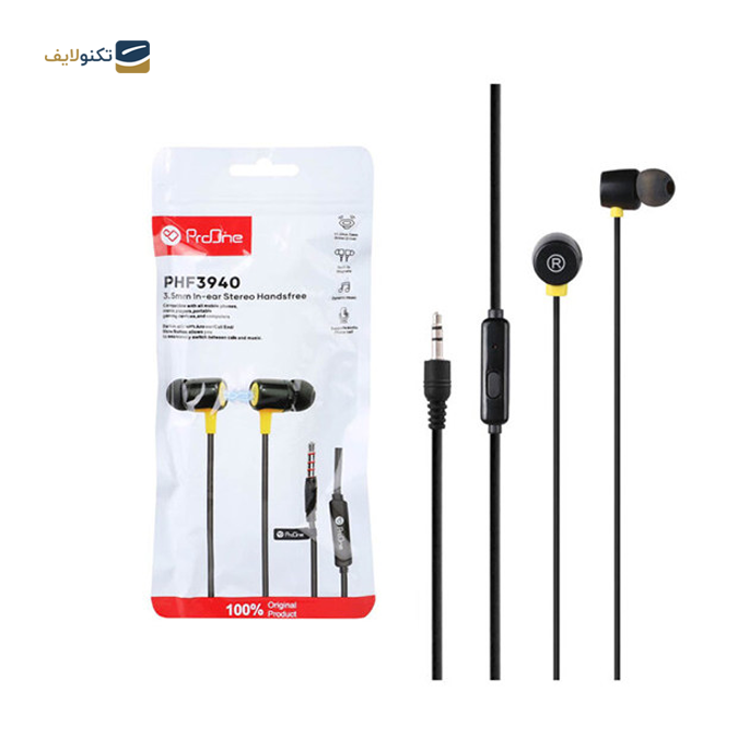 هندزفری با سیم پرووان مدل PHF3940 - ProOne headphone PHF3940