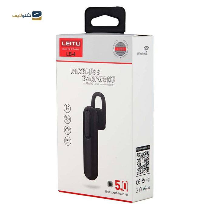  هندزفری بی سیم تک گوش لیتو مدل LB-4 - Handsfree Wairless Leitu LB-4