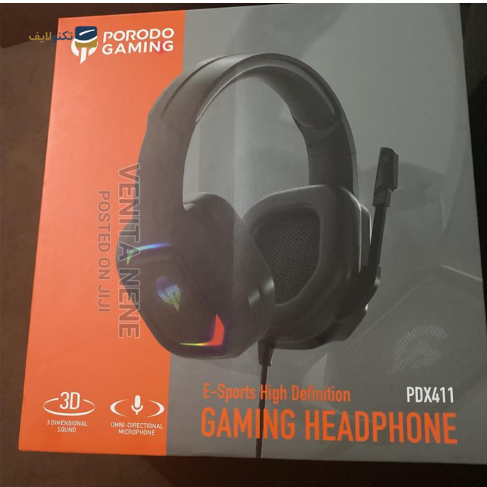 هدفون گیمینگ پرودو مدل PDX411 - Headphones Gaming Porodo PDX411