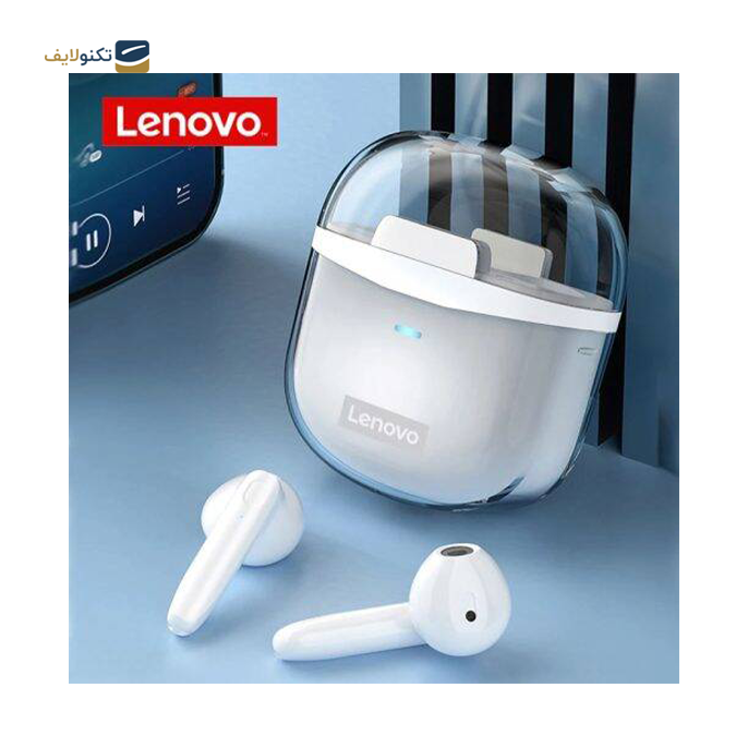  هندزفری بی سیم مدل Think Plus Live Pods XT96 TWS - Lenovo Think Plus Live Pods XT96 TWS Wireless Bluetooth Handsfree