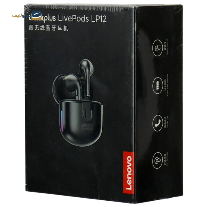 هندزفری بی سیم لنوو مدل  Think Plus LP12 TWS - Lenovo Think Plus LP12 Wireless Bluetooth Handsfree