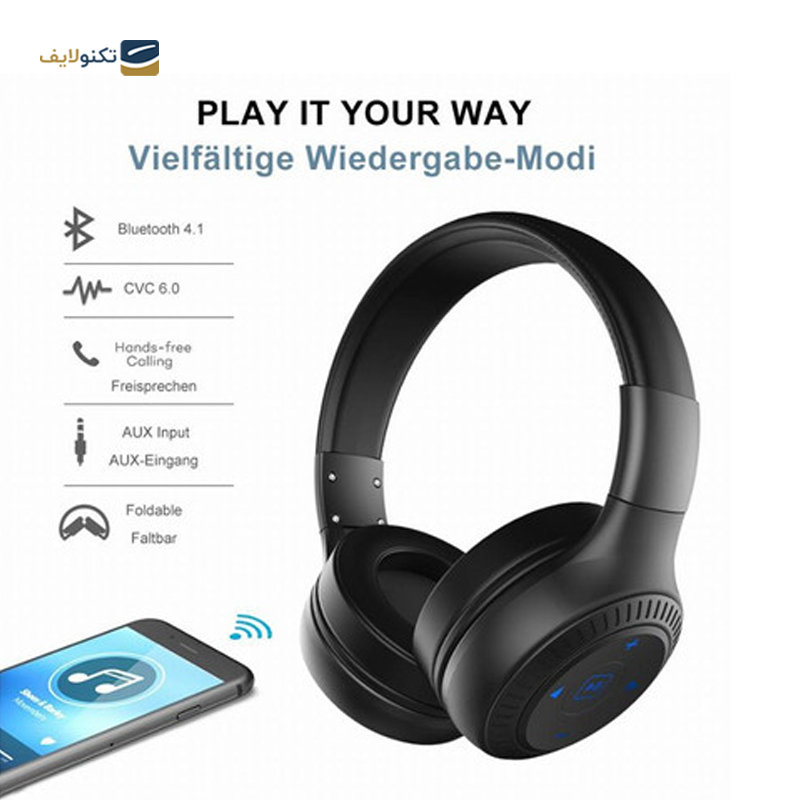 هدفون بی سیم زیلوت مدل B20 - Zealot B20 Bluetooth Headphone