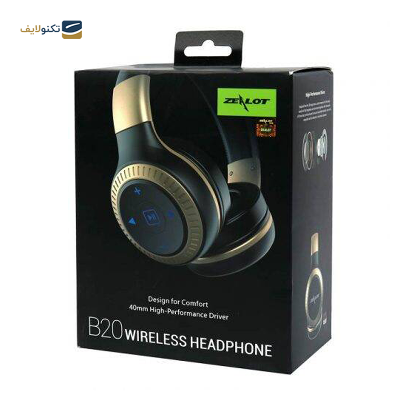 هدفون بی سیم زیلوت مدل B20 - Zealot B20 Bluetooth Headphone