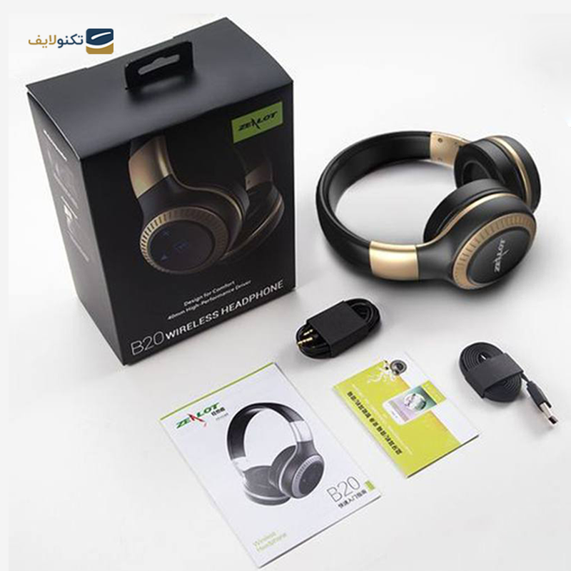 هدفون بی سیم زیلوت مدل B20 - Zealot B20 Bluetooth Headphone