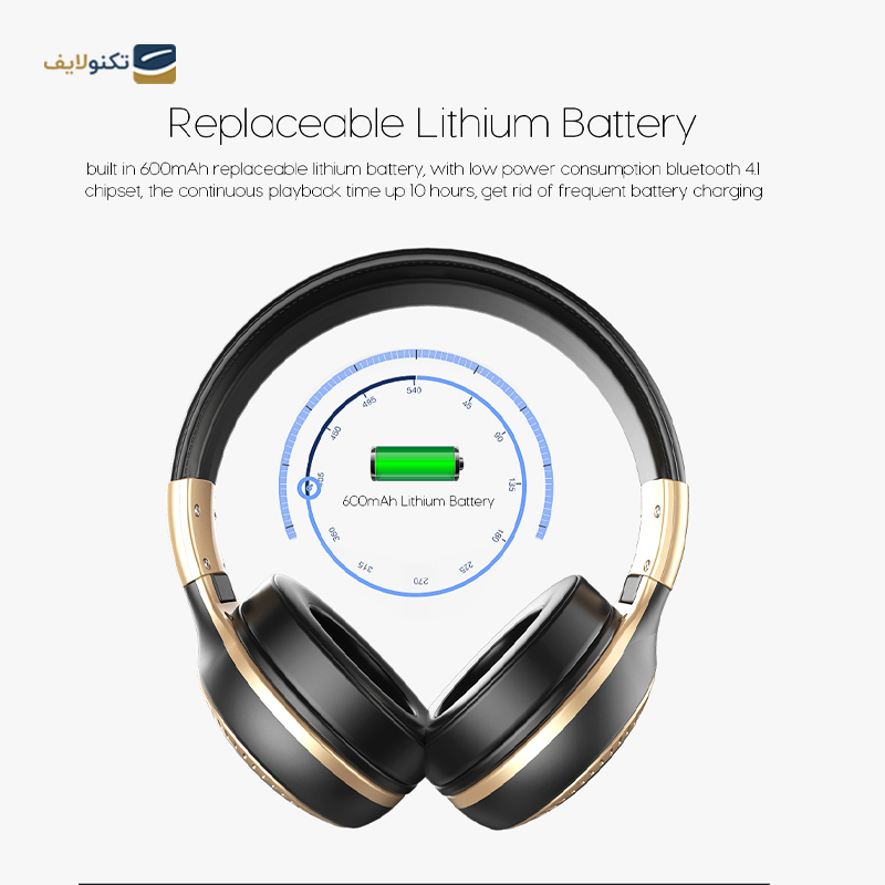 هدفون بی سیم زیلوت مدل B20 - Zealot B20 Bluetooth Headphone