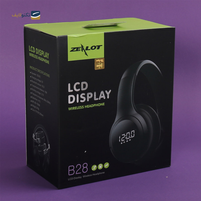  هدفون بی سیم زیلوت مدل B28 - Zealot B28 Bluetooth Headphone