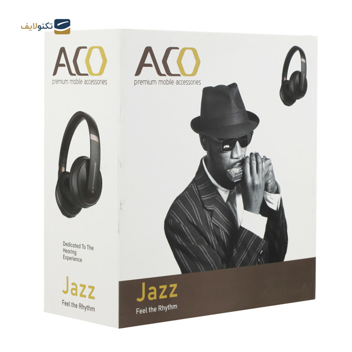 هدفون بی سیم آکو مدل Jazz HJAZZ04 - ACO Jazz HJAZZ04 Bluetooth Headphone