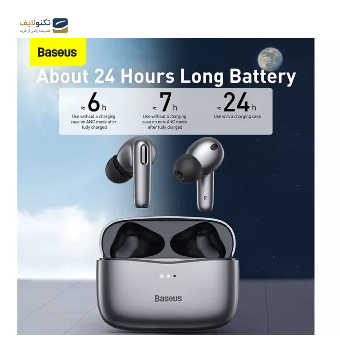  هندزفری بی سیم باسئوس مدل NGS2 - Baseus S2 SIMU ANC TWS Bluetooth Earphones NGS2