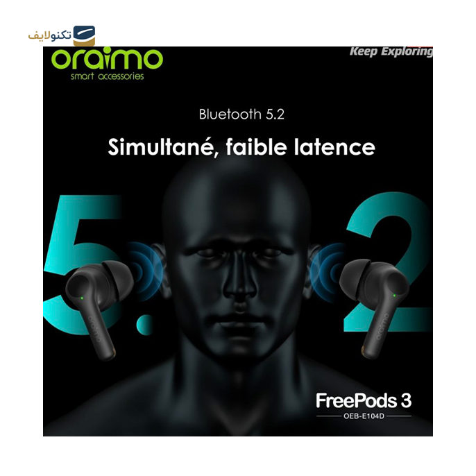  هندزفری بی سیم اورایمو مدل Freepods 3 - oraimo Freepods 3