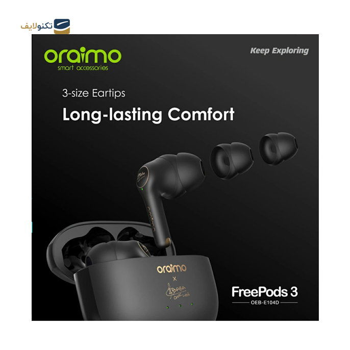  هندزفری بی سیم اورایمو مدل Freepods 3 - oraimo Freepods 3