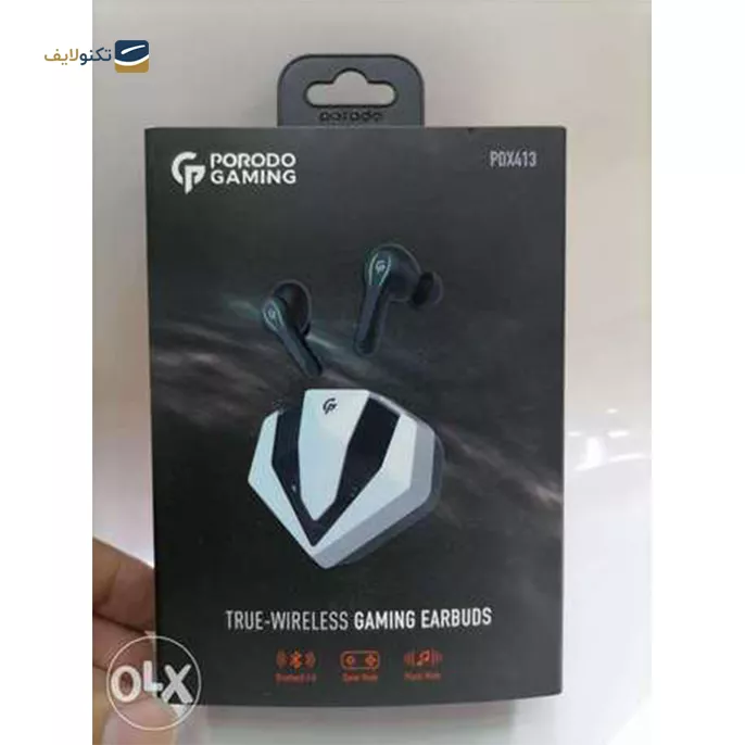  هندزفری بی سیم گیمینگ پرودو مدل PDX413 - Porodo PDX413 bluetooth Earbuds