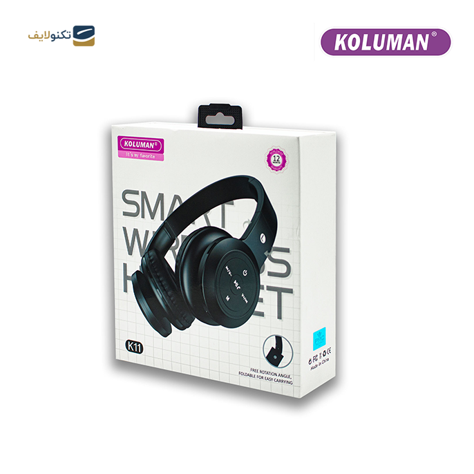 هدفون بی سیم کلومن مدل K11 - KOLUMAN WiRELESS HEADPHONE K11