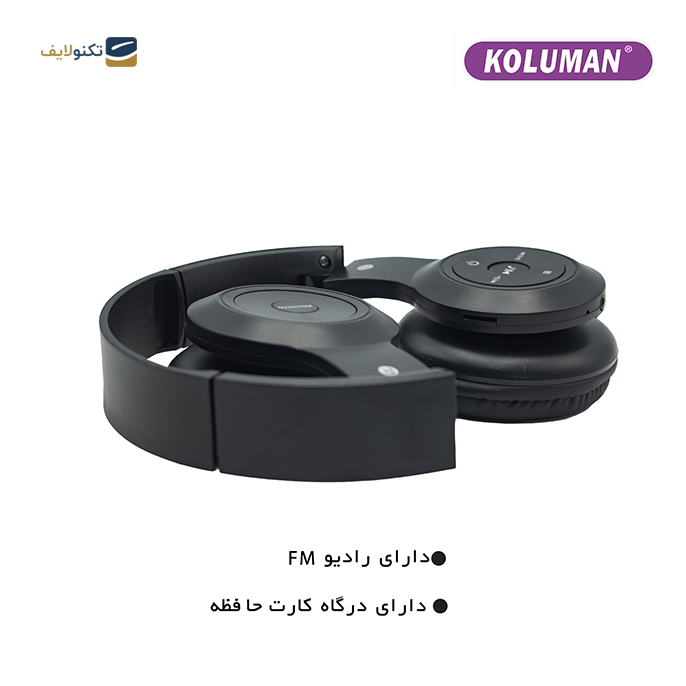 هدفون بی سیم کلومن مدل K11 - KOLUMAN WiRELESS HEADPHONE K11