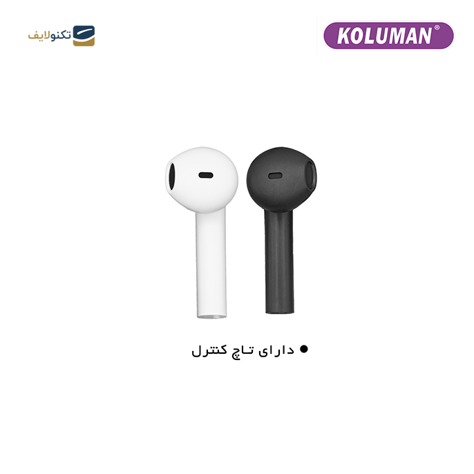 هندزفری بی سیم کلومن مدل K-TW10 - KOLUMAN K-TW10 WIRELESS EARBUDS