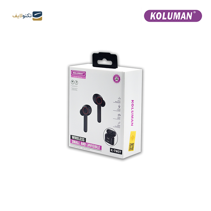 هندزفری بی سیم کلومن مدل K-TW07 - KOLUMAN K-TW07 WIRELESS EARBUDS