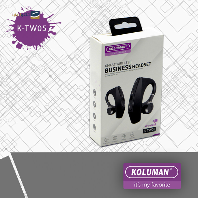 هندزفری بی سیم کلومن مدل K-TW05 - KOLUMAN K-TW05 WIRELESS EARBUDS