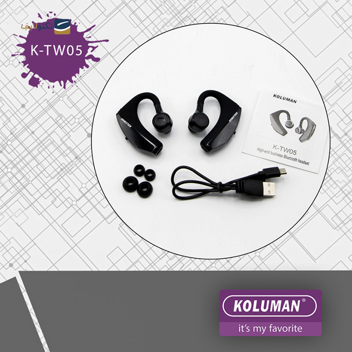 هندزفری بی سیم کلومن مدل K-TW05 - KOLUMAN K-TW05 WIRELESS EARBUDS