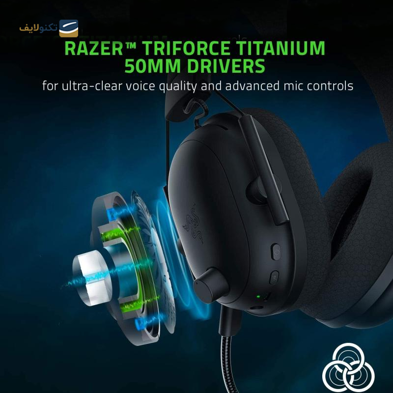 هدفون بی سیم ریزر مدل BLACKSHARK V2 PRO - Razer BLACKSHARK V2 PRO 2020 edition