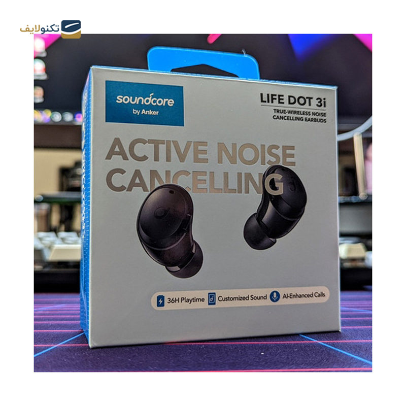 هدفون بی سیم انکر مدل Soundcore Life Dot 3i A3982 - anker Soundcore Life Dot 3i A3982 wireless headphone