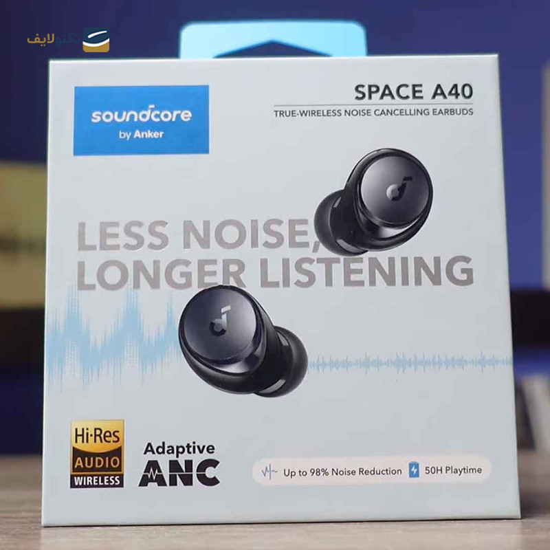 هدفون بی سیم انکر مدل Soundcore Space A40 A3936 - anker Soundcore Space A40 A3936 wireless headphone