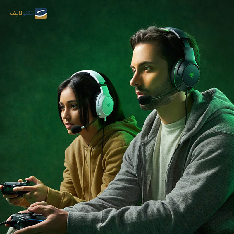 هدفون گیمینگ با سیم  ریزر مدل Kaira X for Xbox - Kaira X for for Xbox