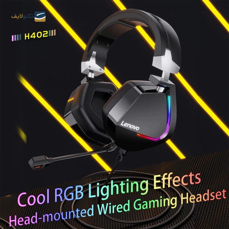 هدفون بی سیم لنوو مدل H402 - Lenovo H402 Gaming Headphone