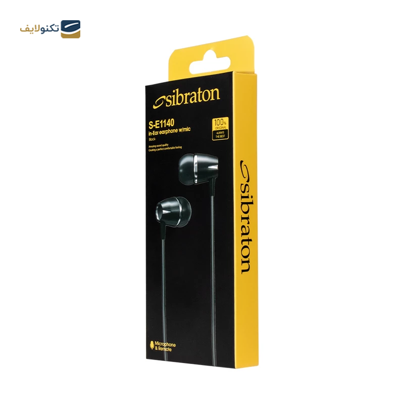  هندزفری با سیم سیبراتون مدل S-E1140 - Handsfree Jack 3.5mm Sibraton S-E1140