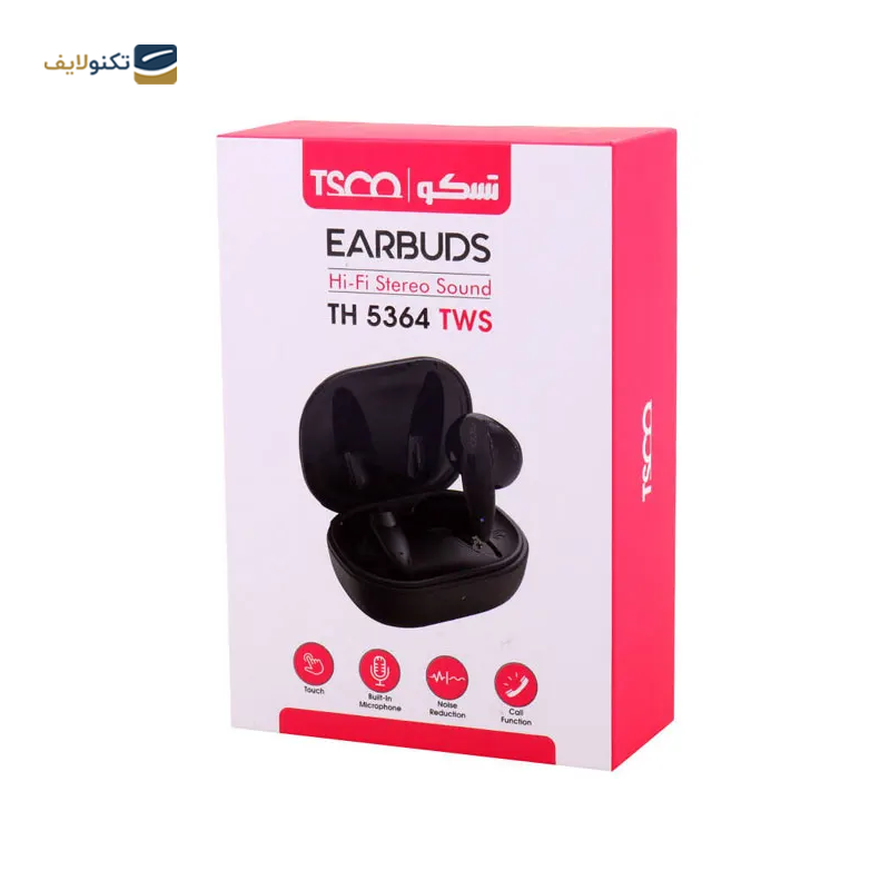 هندزفری بی سیم تسکو مدل TH 5364 TWS - TSCO TH 5364 TWS Bluetooth Headset