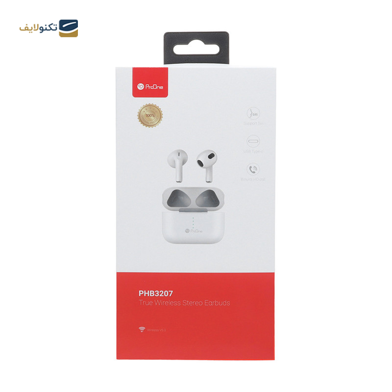 هندزفری بلوتوثی پرووان مدل PHB3207 - ProOne PHB3207 Bluetooth Earbuds