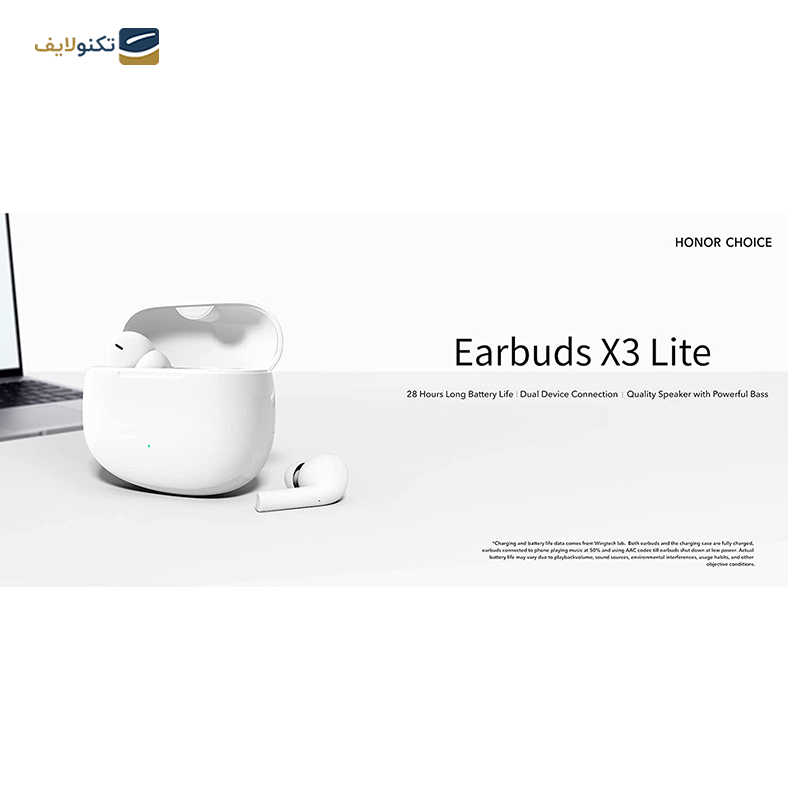 هندزفری بی سیم آنر مدل Earbuds X3 Lite - Earbuds X3 Lite Honor