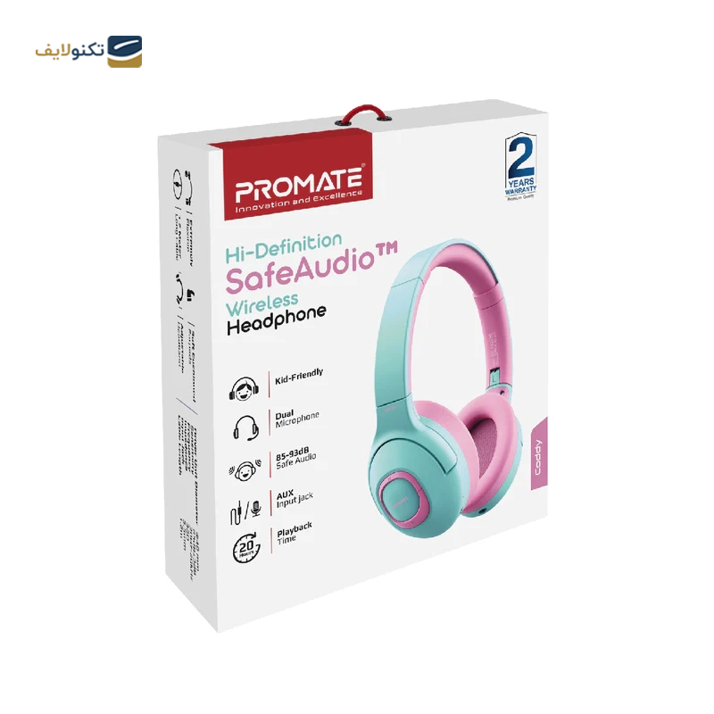 هدفون بی سیم پرومیت مدل Coddy - Promate Coddy wireless headphone