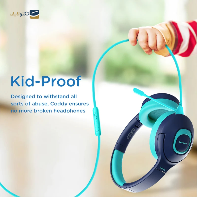 هدفون بی سیم پرومیت مدل Coddy - Promate Coddy wireless headphone