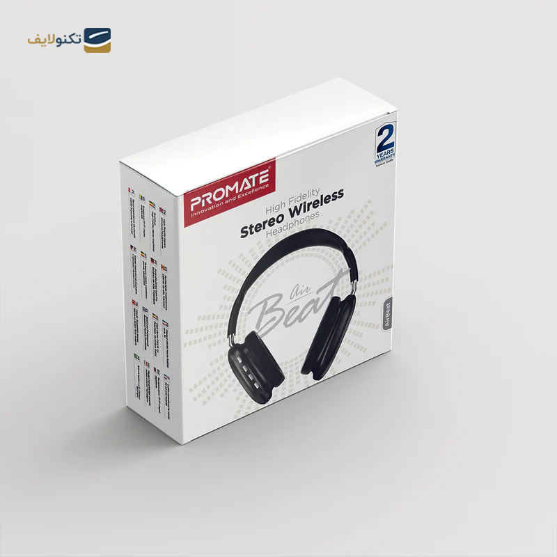 هدفون بی سیم پرومیت مدل AirBeat - Promate AirBeat wireless headphone