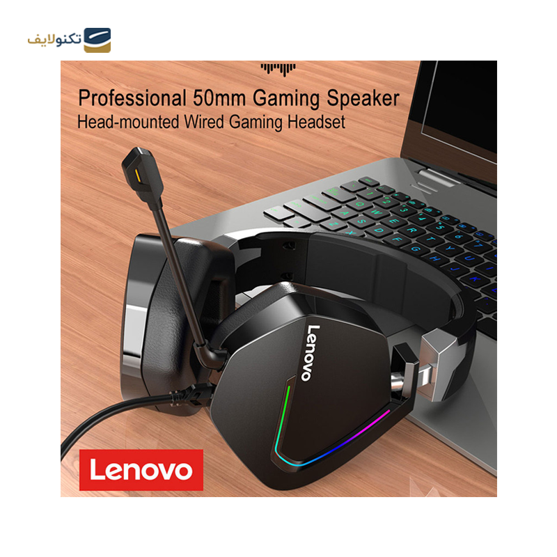 هدفون گیمینگ لنوو مدل H402 - Lenovo H402 Gaming Headphone