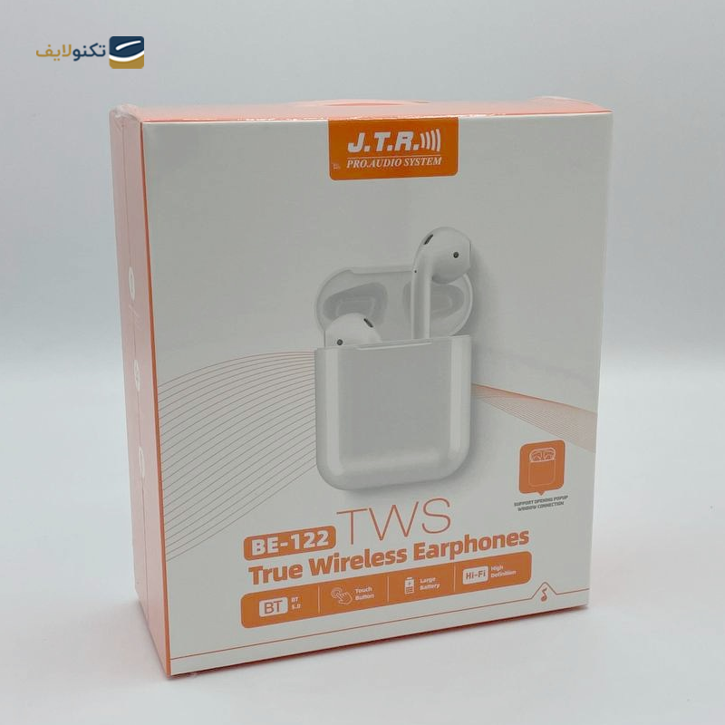 هندزفری بلوتوثی جی تی آر مدل BE-122 - J.T.R BE-122 bluetooth Earbuds