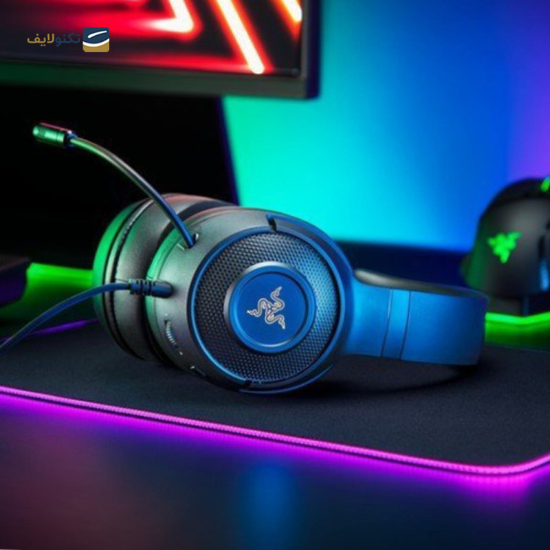 هدفون با سیم گیمینگ ریزر مدل Kraken V3 X - Razer Kraken V3 X Razer Headset