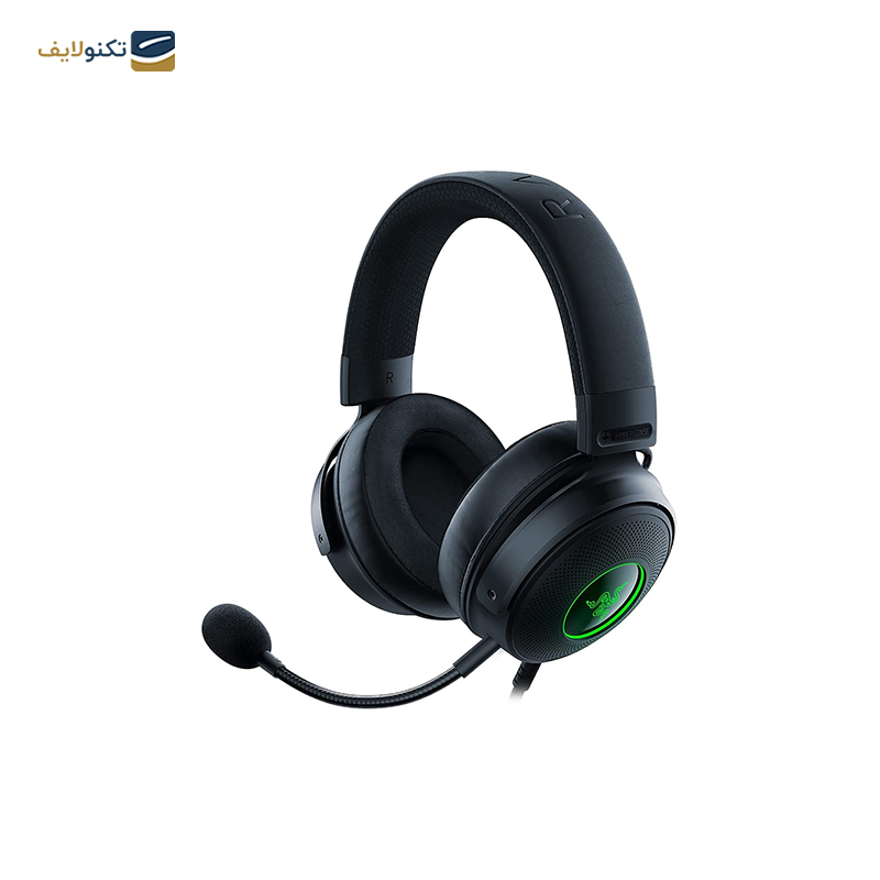 هدفون با سیم گیمینگ ریزر مدل Kraken V3 HyperSense - Razer Kraken V3 HyperSense Razer Headset