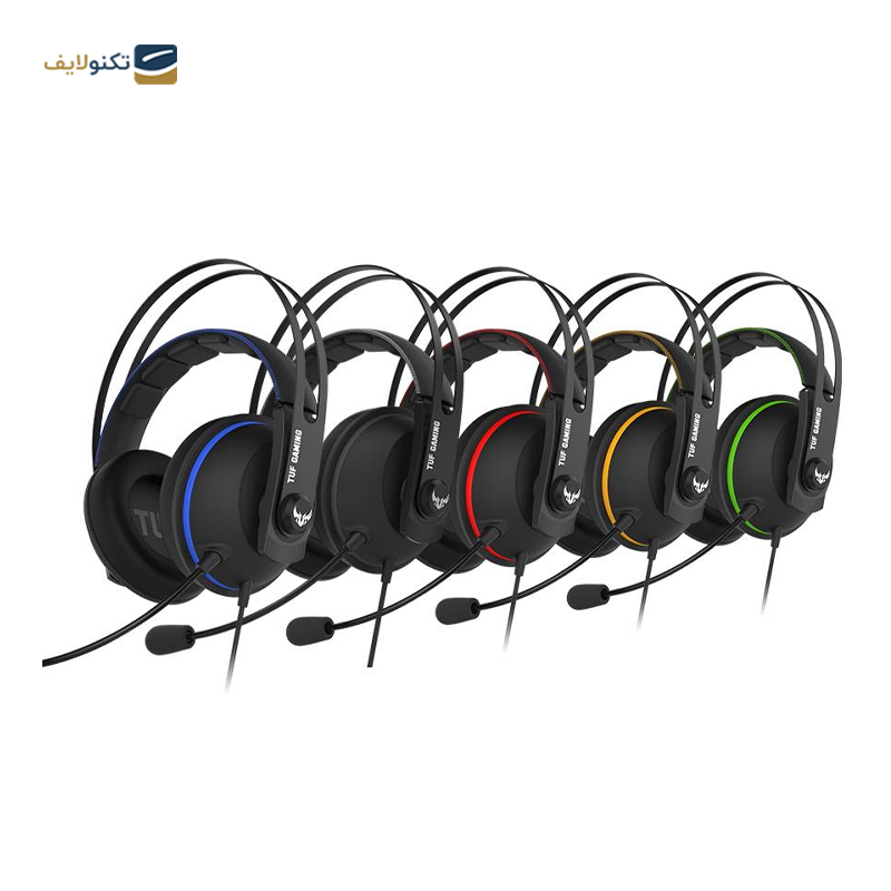هدفون گیمینگ با سیم ایسوس مدل TUF Gaming H7 Core - Asus TUF Gaming H7 Core Gaming Headset