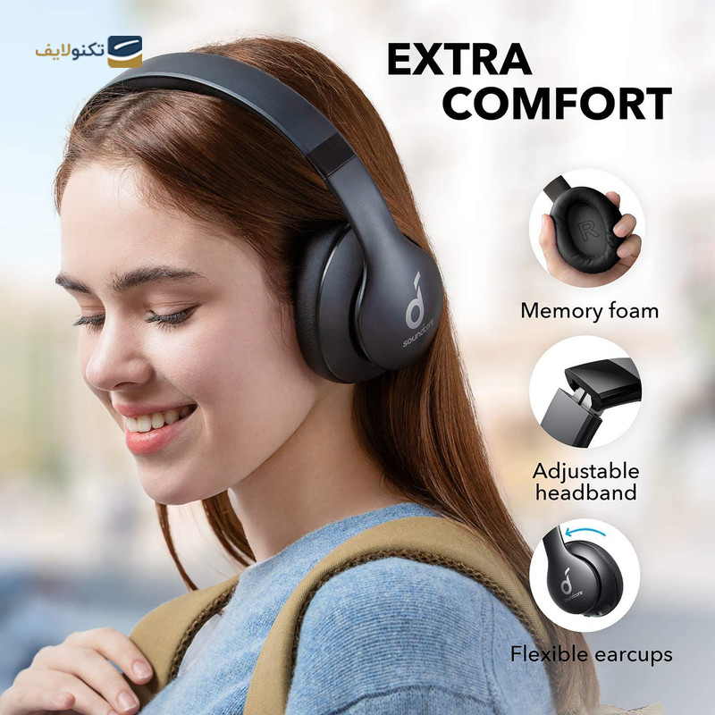 هدفون بی سیم انکر مدل Soundcore Life 2 Neo A3033 - Anker Soundcore Life 2 Neo A3033 wireless headphone