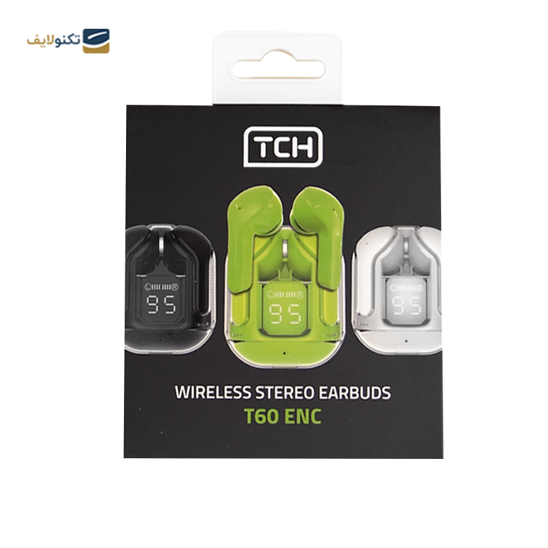 هندزفری بلوتوثی تی سی اچ مدل T60  - TCH T60 Wireless Bluetooth Headset