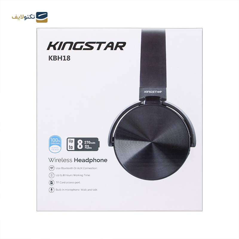 هدفون بی سیم کینگ استار مدل KBH18 - King Star KBH18 wireless headphone