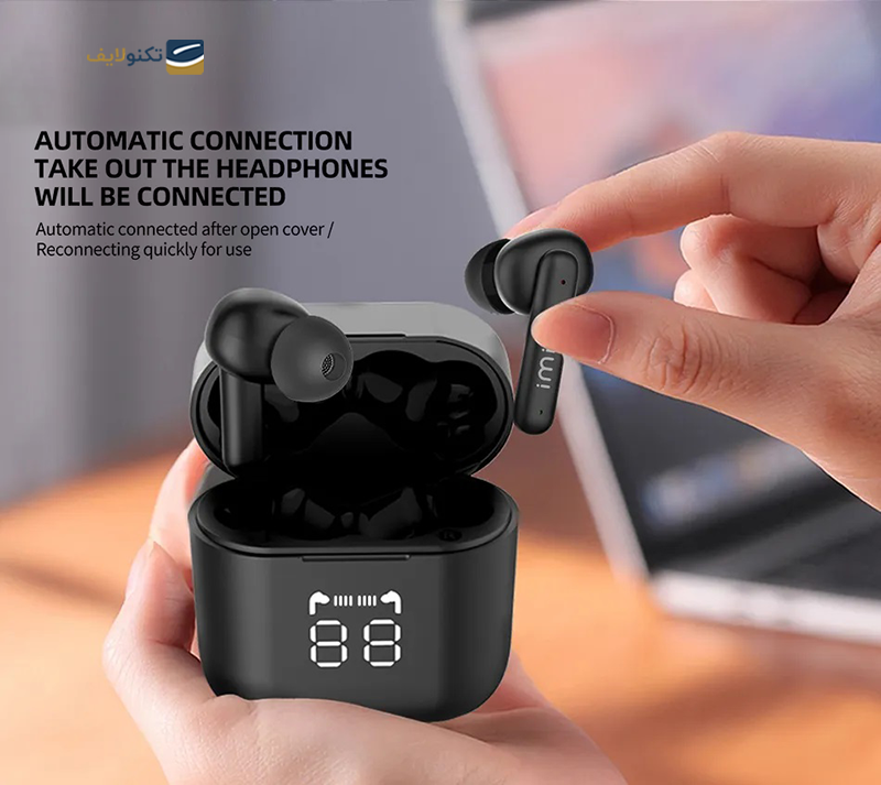 هندزفری بلوتوثی ایمیلب مدل IMIKI T13 - IMILAB IMIKI T13 True Wireless Bluetooth Earbuds