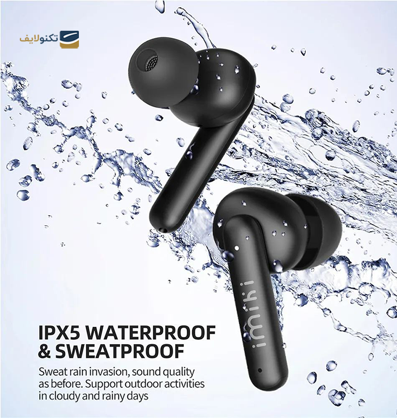 هندزفری بلوتوثی ایمیلب مدل IMIKI T13 - IMILAB IMIKI T13 True Wireless Bluetooth Earbuds