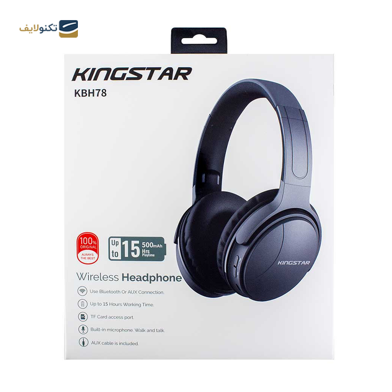 هدفون بی سیم کینگ استار مدل KBH78 - King Star KBH78 headphone