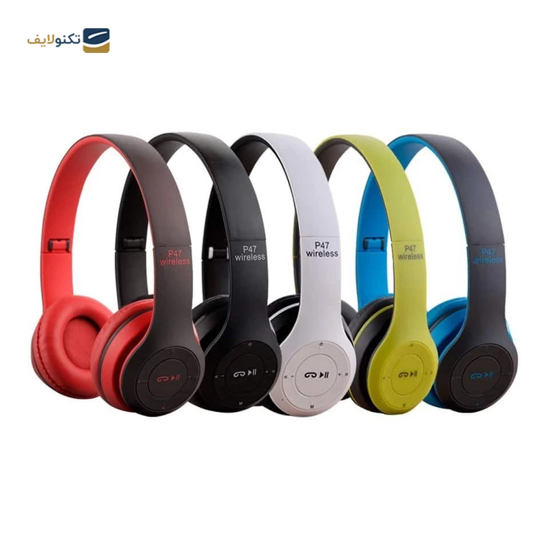 هدفون بلوتوثی مدل P47 - P47 Bluetooth headphone