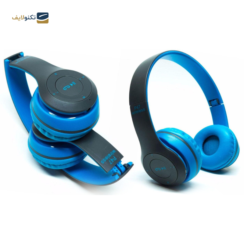 هدفون بلوتوثی مدل P47 - P47 Bluetooth headphone