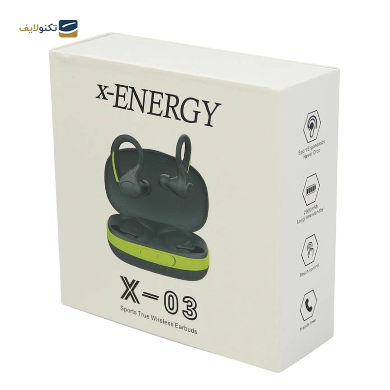 هندزفری بلوتوثی ایکس انرژی مدل X-03 - X-Energy X-03 bluetooth Earbuds