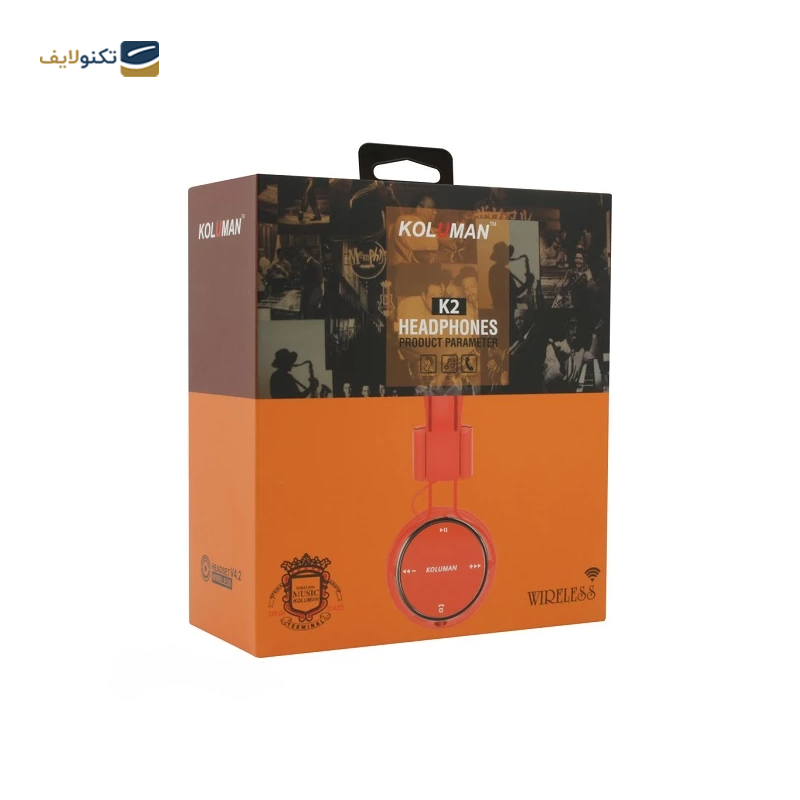 هدفون بی سیم کلومن مدل K2 - Koluman K2 headphone
