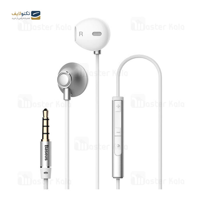  هندزفری سیمی باسئوس Baseus Encok H06 Lateral in-ear Wired Earphone NGH06-01 - Baseus Encok H06 Lateral in-ear Wired Earphone NGH06-01